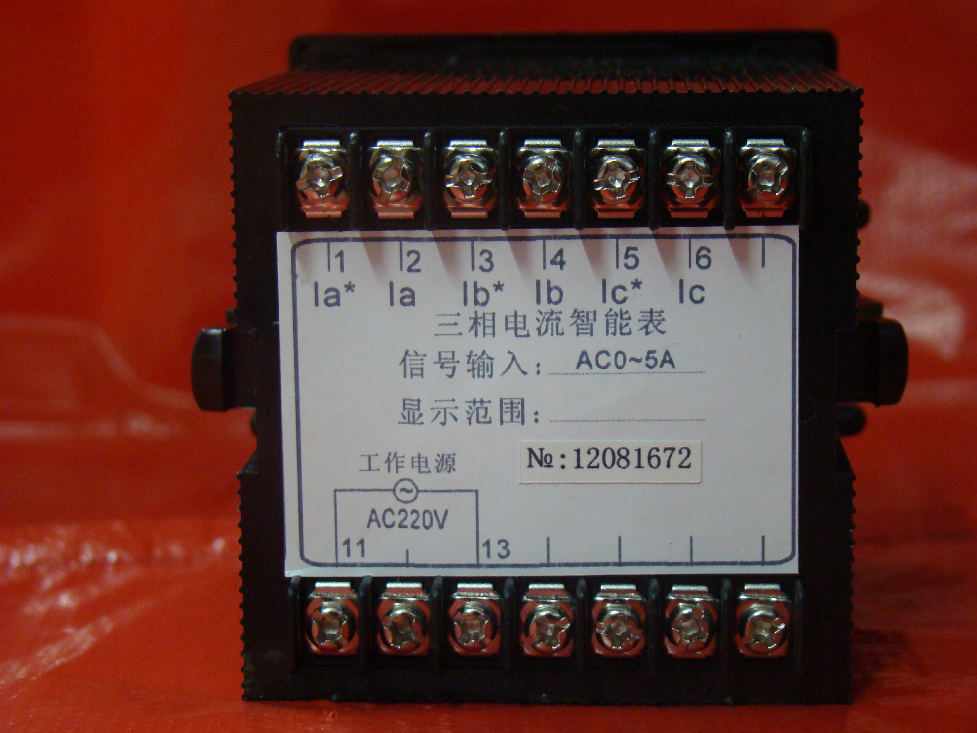 精準(zhǔn)測(cè)量，智能控制 松臺(tái)72型數(shù)顯三相智能電流表深度解析
